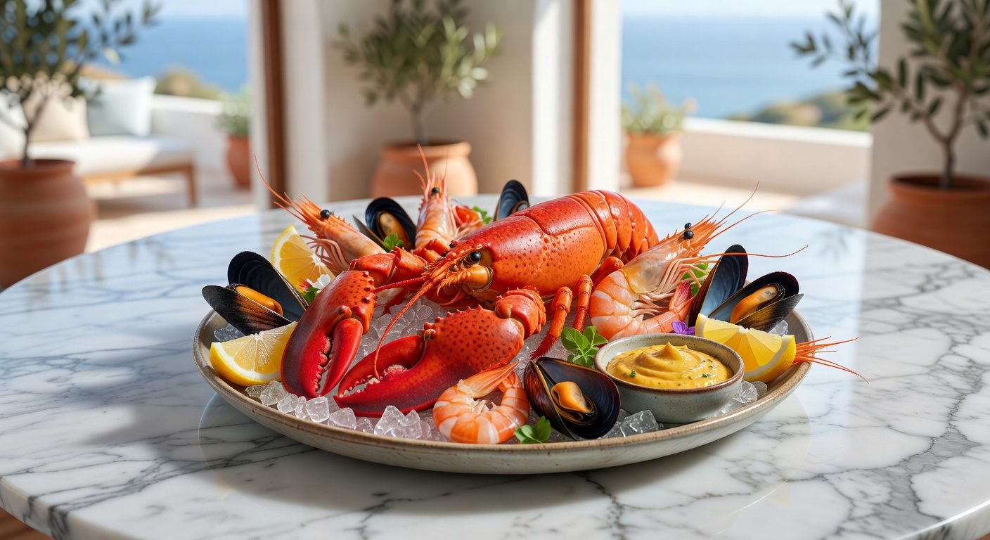 Mariscos frescos del barrio