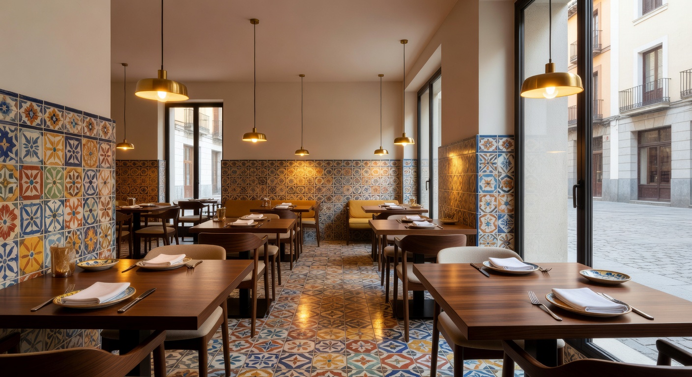 Interior del restaurante